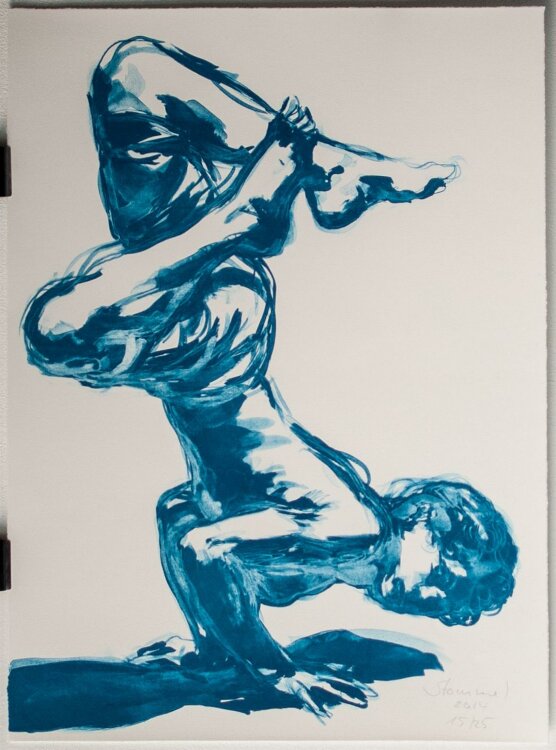 Martin Stommel - o. T. (Breakdancer) - Lithographie - 2014 - 15/25