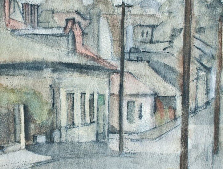 Sonja Wüsten - Bukarest, Rumänien - 1975 - Aquarell