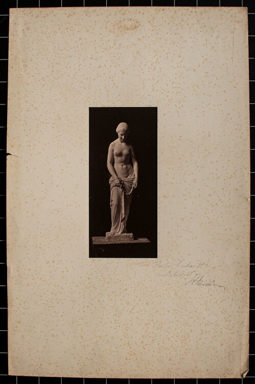 Jens Adolf Jerichau - 2 Fotografien mit Skulptur - Fotografie - o. J.