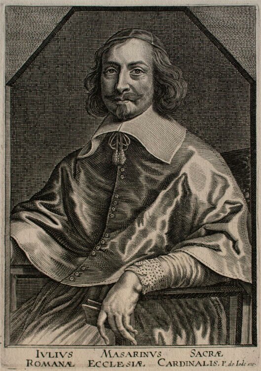 Peter de Jode - Porträt Julius Masarinus -...