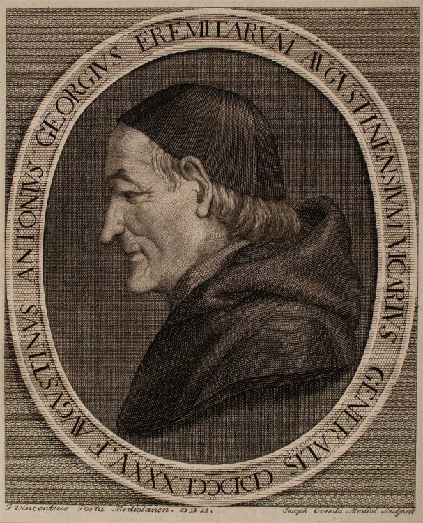Joseph Cereda - Porträt Antonius Georgius -...