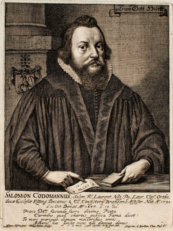 Philipp Kilian - Porträt Salomon Codomannus -...