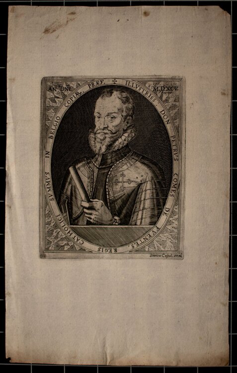 Dominicus Custos - Porträt Petrus Comes de Fuentes -...