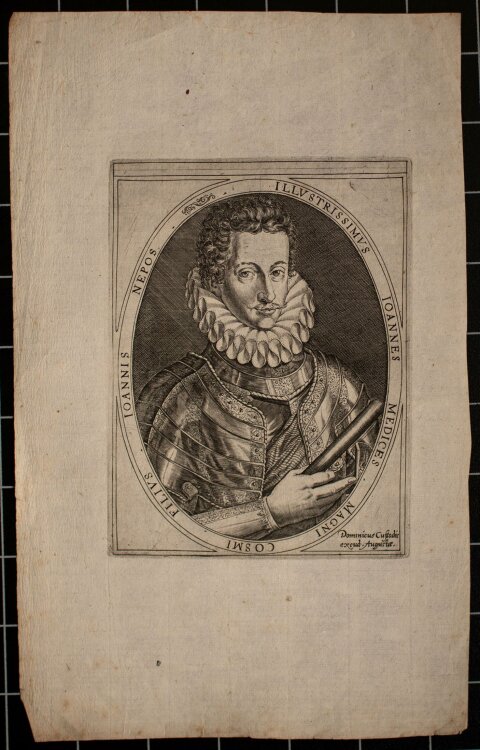 Dominicus Custos - Porträt Iohannes Medici -...