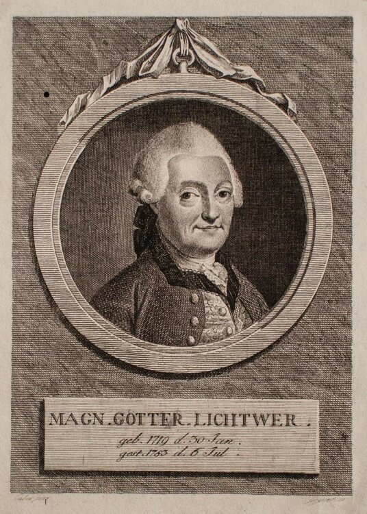 Christian Gottlieb Geyser - Porträt Gottfried...