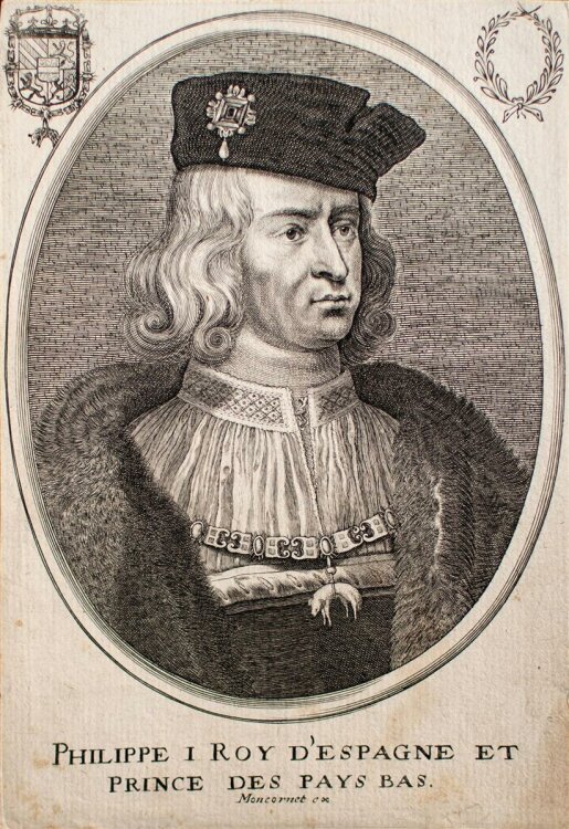 Balthasar Moncornet - Porträt Philipp I - Kupferstich - o. J.
