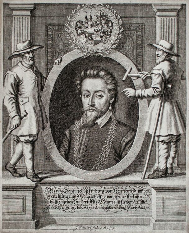 Jacob von Sandrart - Seyfried Pfintzing von Henffenfeld - Kupferstich - 1675