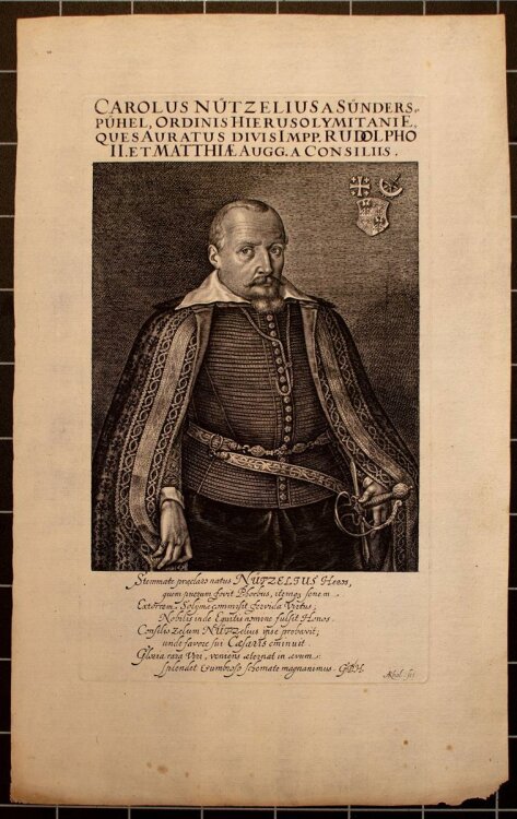 Andreas Khol - Porträt Carolus Nützelius -...