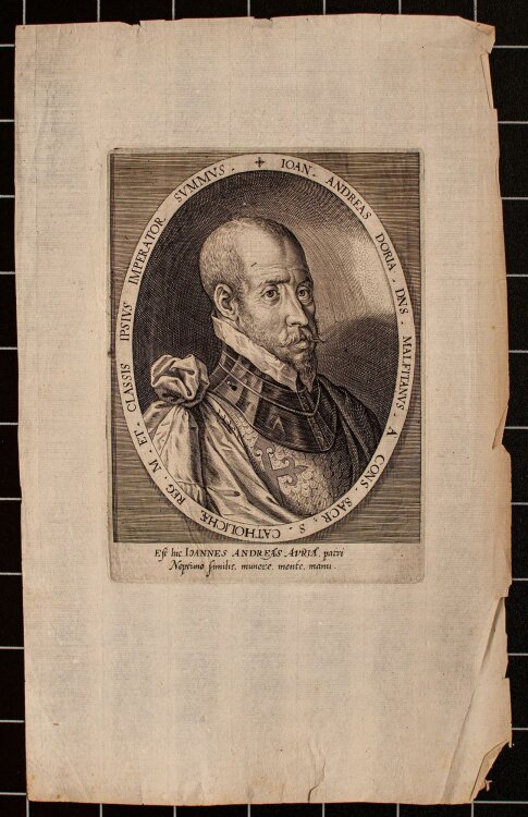 Dominicus Custos - Porträt Andreas Doria - Kupferstich - o.J.