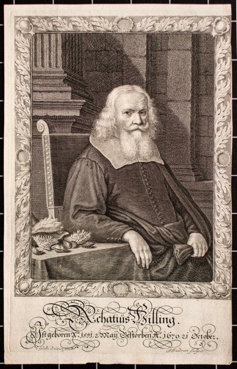 Jacob von Sandrart - Porträt Achatius Willing -...
