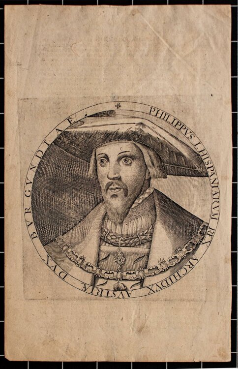 Unbekannter Künstler - Porträt Philipp I. -...