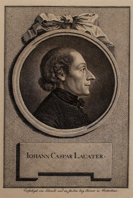 Georg Friedrich Schmoll - Porträt Johann Caspar...