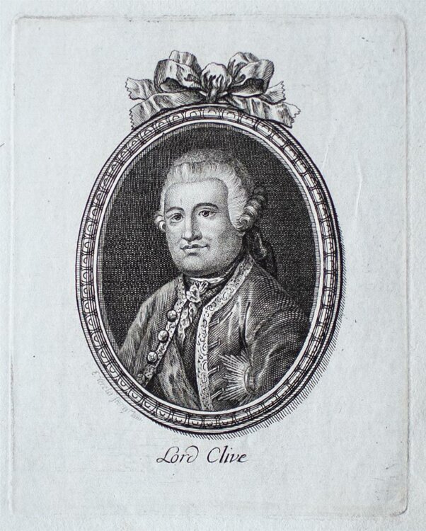 Egid Verhelst - Porträt Lord Olive - Kupferstich - o. J.