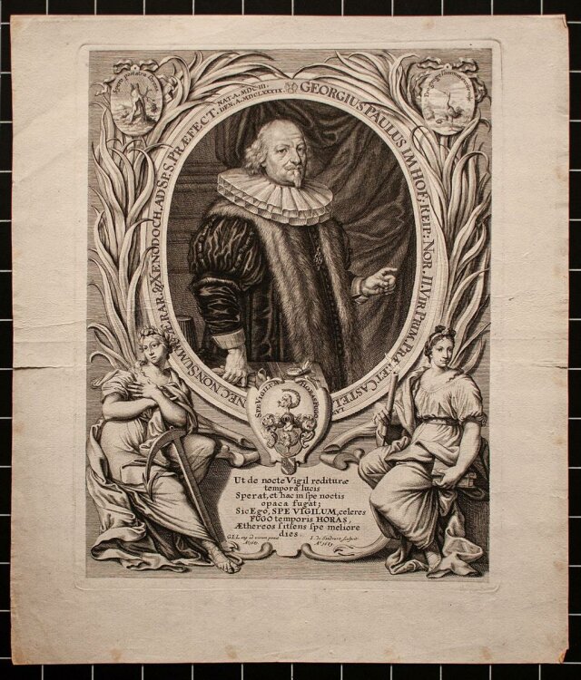 Jacob von Sandrart - Porträt Georg Paulus Imhoff -...