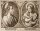 Jacob von Sandrart - Christus und Madonna - Kupferstich - o.J.