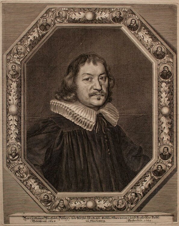 Matthäus Küsel - Porträt Johann Michael...