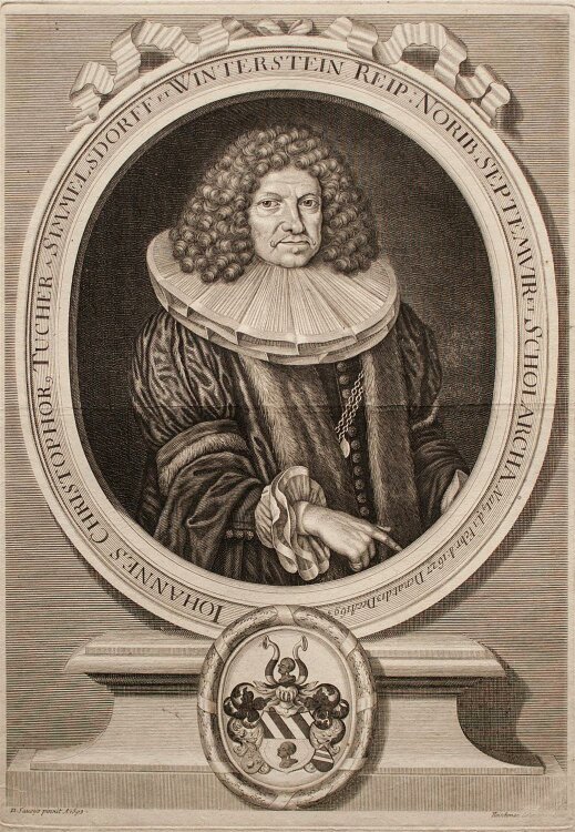 Christian August Fleischmann - Johann Christoph Simmelsdorf - Kupferstich - o.J.