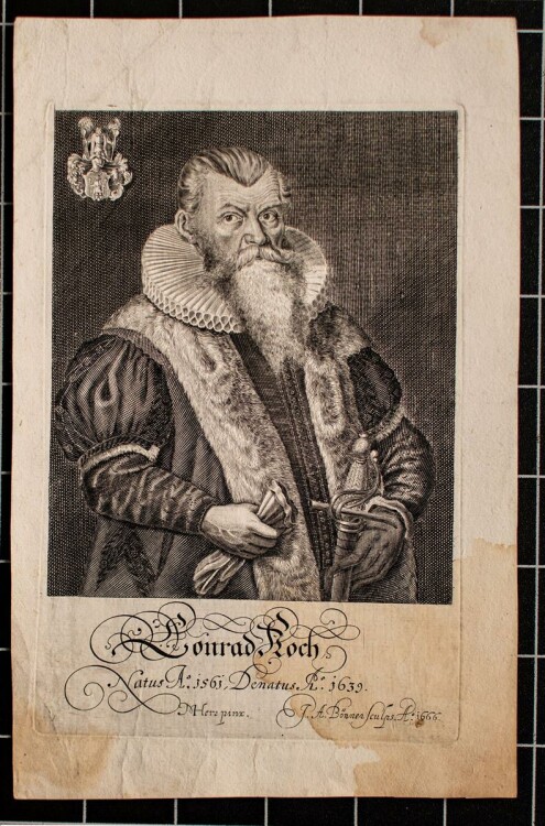 Johann Alexander Böner - Porträt Conrad Koch -...