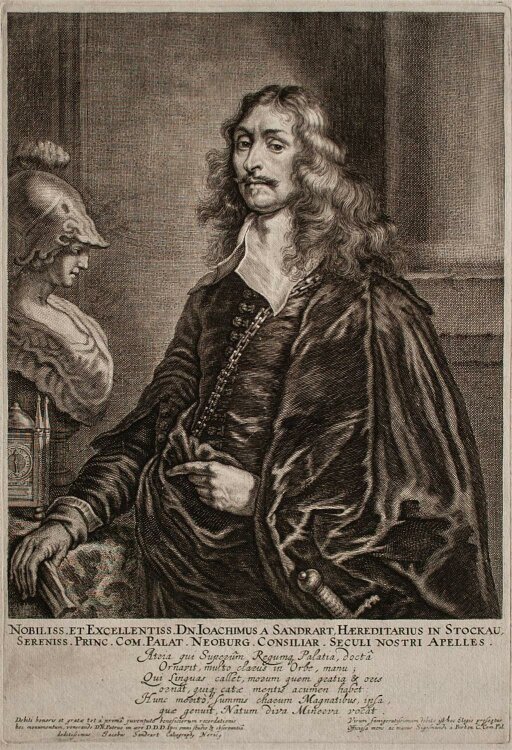 Jacob von Sandrart - Porträt Joachim von Sandrart -...