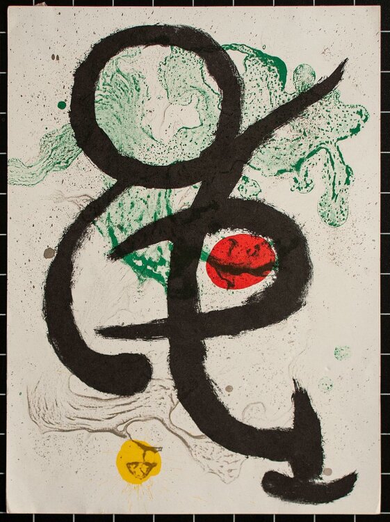 Joan Miró - Dans Barbare - Lithographie - o. J.