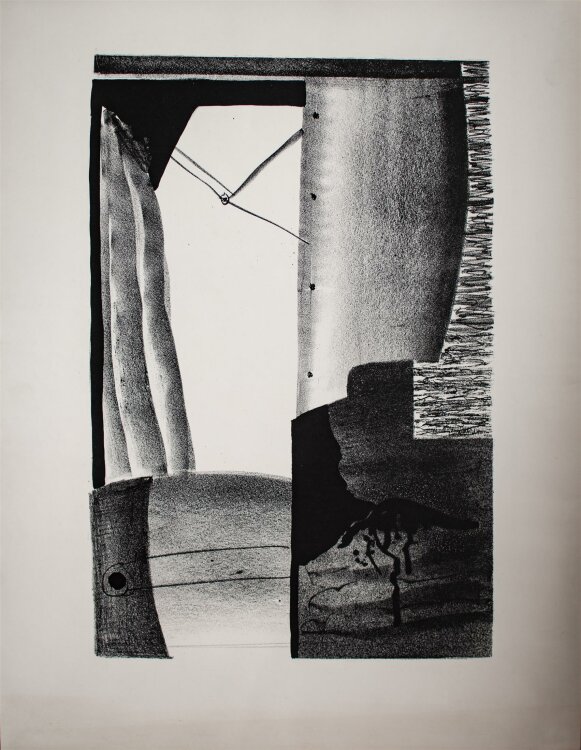 Hans Brosch - o. T. - Lithografie - 1972