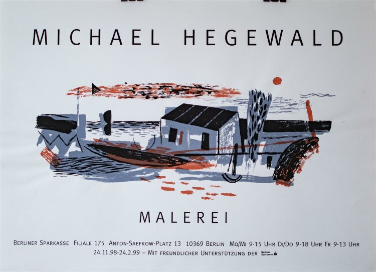 Michael Hegewald - Plakat Malerei - Siebdruck - 1999