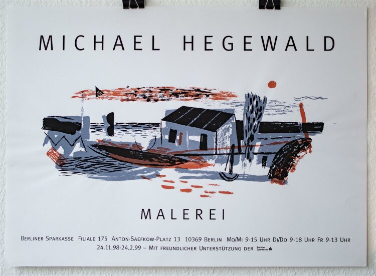 Michael Hegewald - Plakat Malerei - Siebdruck - 1999