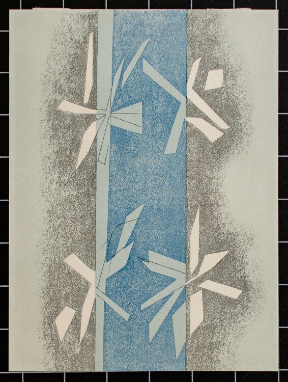 Andre Beaudin - Abstrakte Darstellung - Lithografie -...