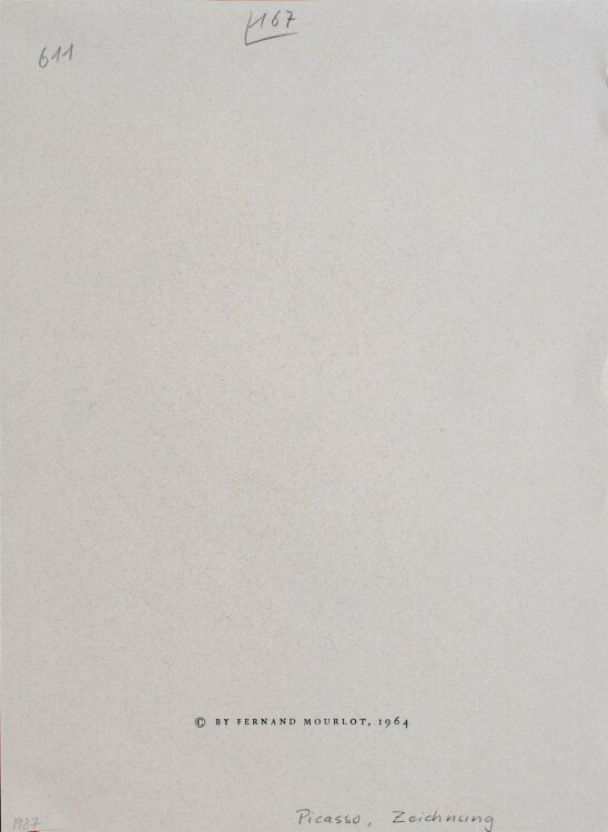 Pablo Picasso - Ziege - Lithografie - 1964 - Mourlot Press