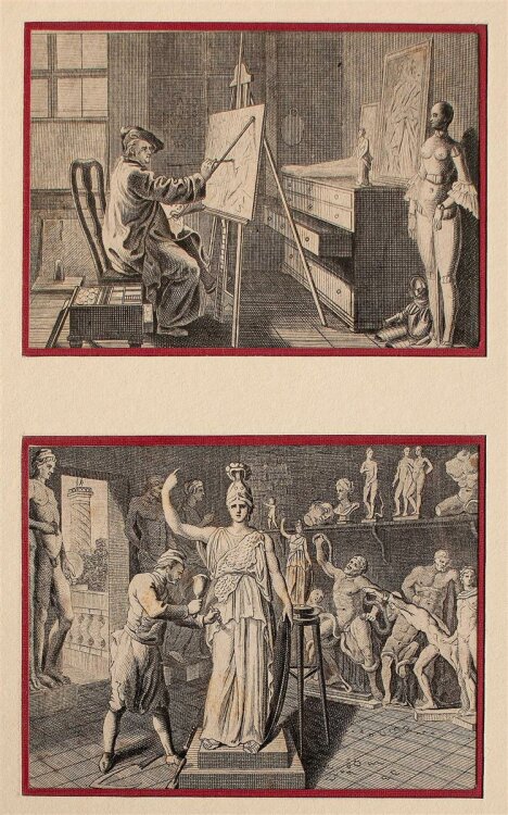 Daniel N. Chodowiecki - Tafel 58 zu Basedows Elementarwerk - Kupferstich - 1770