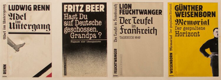 Andreas Brexendorff - Entwürfe Buchcover...