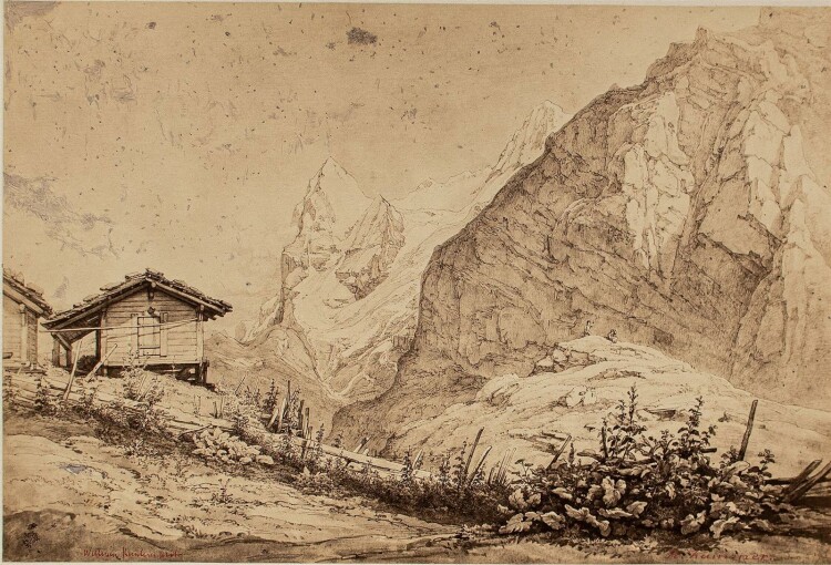 William Kemlein - Eicher und Mönch im Berner Oberland - Fotografie - o.J
