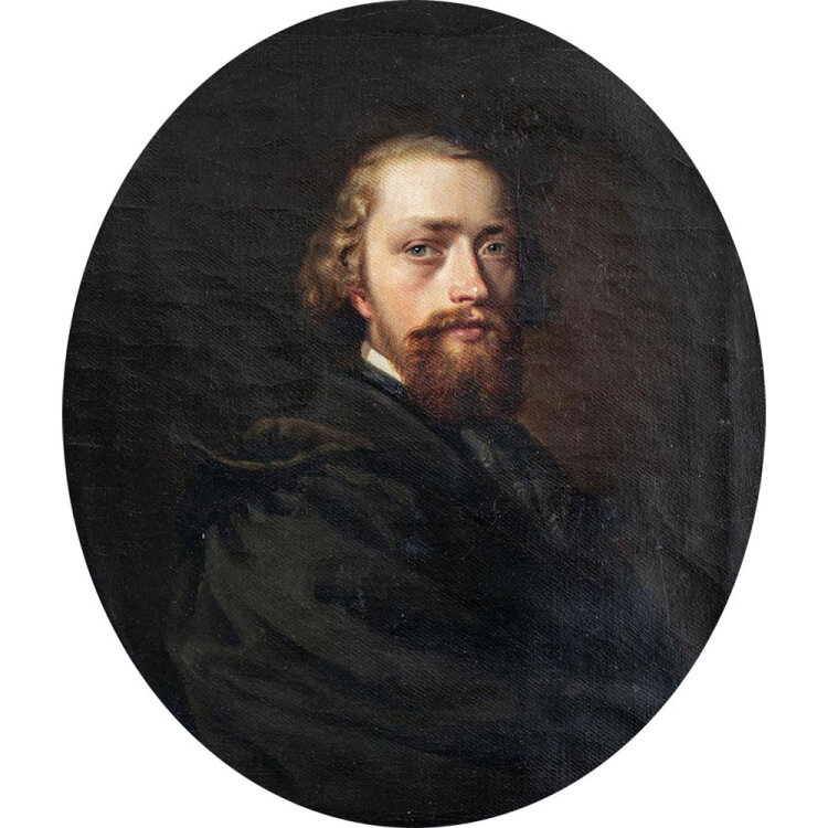 unbekannt - Porträt eines Gelehrten - o.J. - Öl auf Leinwand
