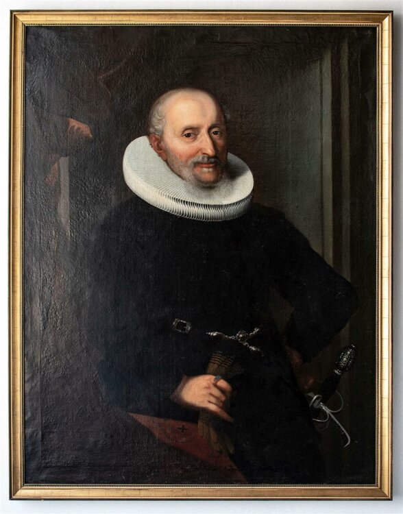 Conrad Meyer - Porträt Matthias Landolt - o.J. - Öl auf Leinwand