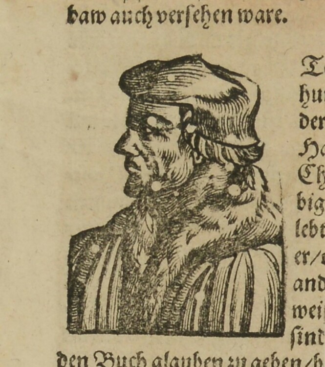 Sebastian Münster - Gelehrter, Geistlicher - o.J. - Holzschnitt