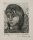 Hans J. Biedermann - Porträt eines Mädchens - Radierung - 1966
