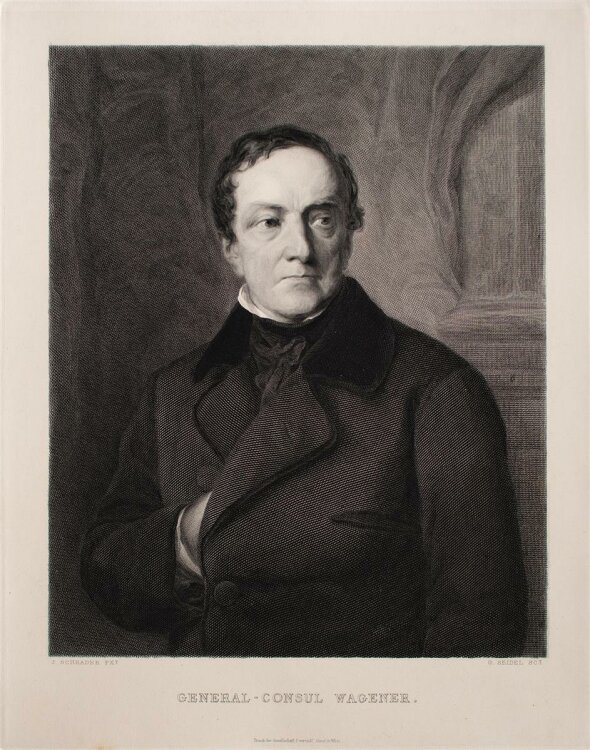 Gustave Seidel - General Consul Wagner - Radierung - o. J.