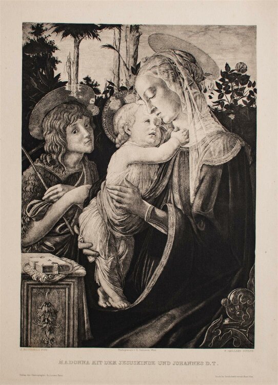 R. Paulussen - Madonna mit Kind und dem Johannes d. T. -...