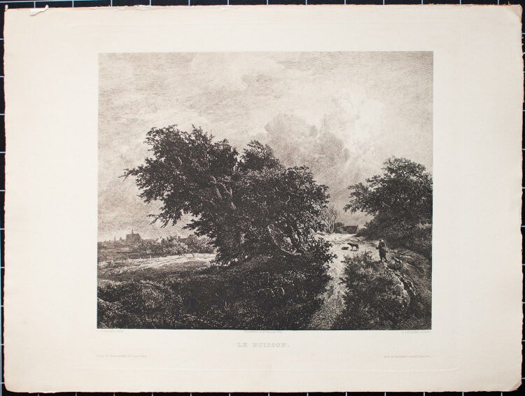 R. Paulussen - Le Buisson (nach Ruisdael/Daubigny) - Photogravure - o. J.