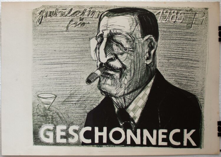 Andreas Brexendorff - Portrait Erwin Geschonneck -...