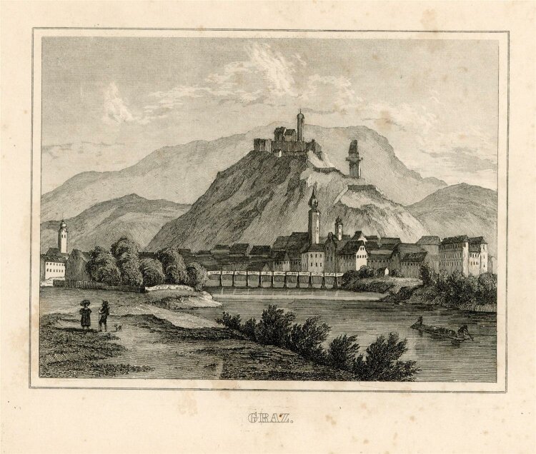 unbekannt - Graz - Stahlstich - 1840