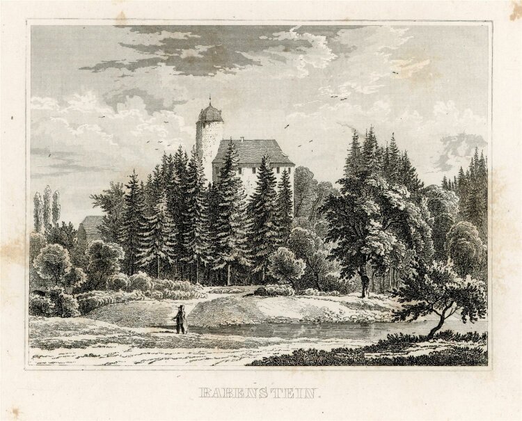 unbekannt - Rabenstein - Stahlstich - 1840