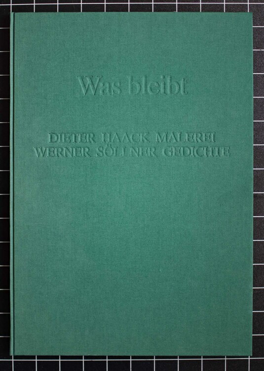 Dieter Haack - Was bleibt - Öl auf Papier - 1994 - 3/15