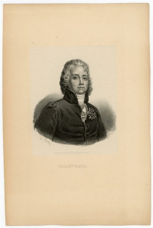 unbekannt - Portrait Charles-Maurice de...