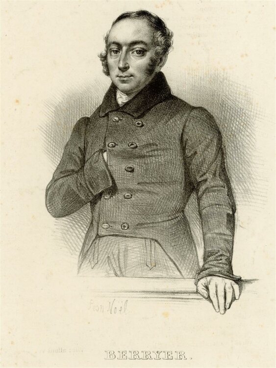 unbekannt - Portrait Pierre-Antoine Berryer - Lithografie - o.J.