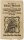 unbekannt - Andachtsbild - Ein schönes Ablaß-Gebeth - Holzschnitt - um 1850