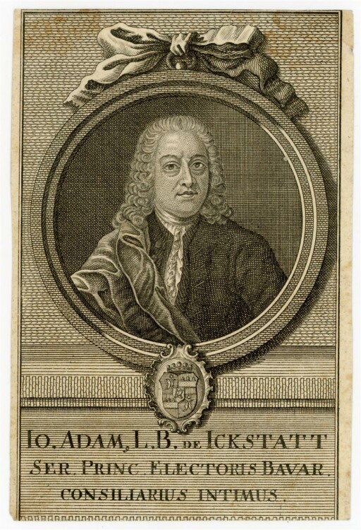 unbekannt - Portrait Johann Adam von Ickstatt -...