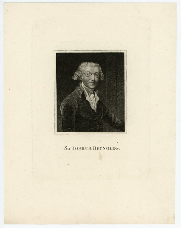Thomas Holloway - Portrait des Sir Joshua Reynolds -...