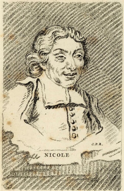 Jean-Charles François - Bildnis des Pierre Nicole...