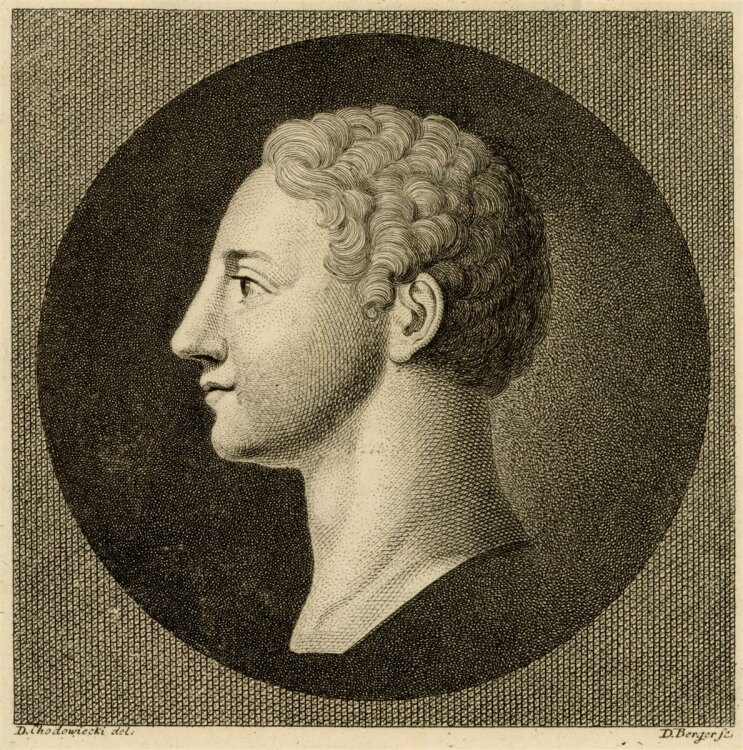 Daniel Berger - Portrait eines Mannes - Kupferstich - o.J.